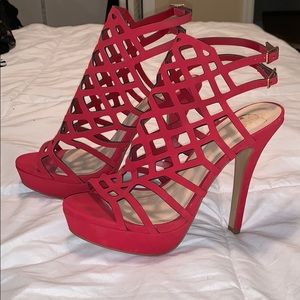 Red heels size 8